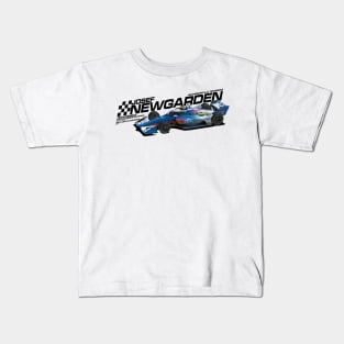 Josef Newgarden 2022 alt (black) Kids T-Shirt